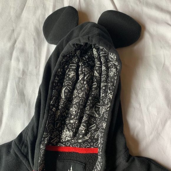 Disney Parks Exclusive Mickey Mouse Ear Hooded Jacket Size Small - Picture 6 of 11